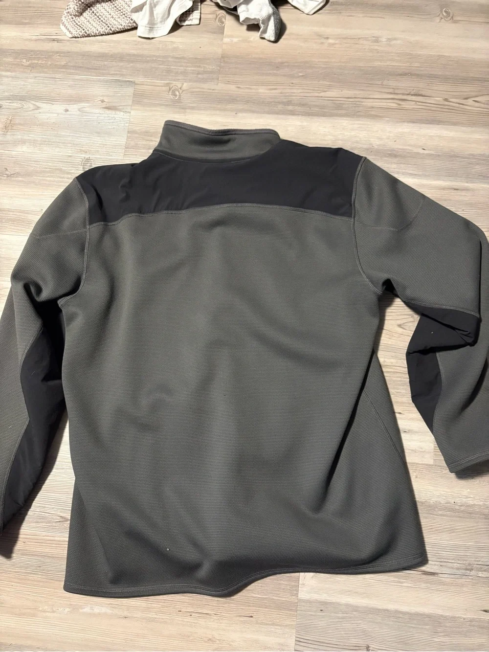 The North Face Full Zip Hiking Performance Fleece Mens XL Jacket TKA Stealth